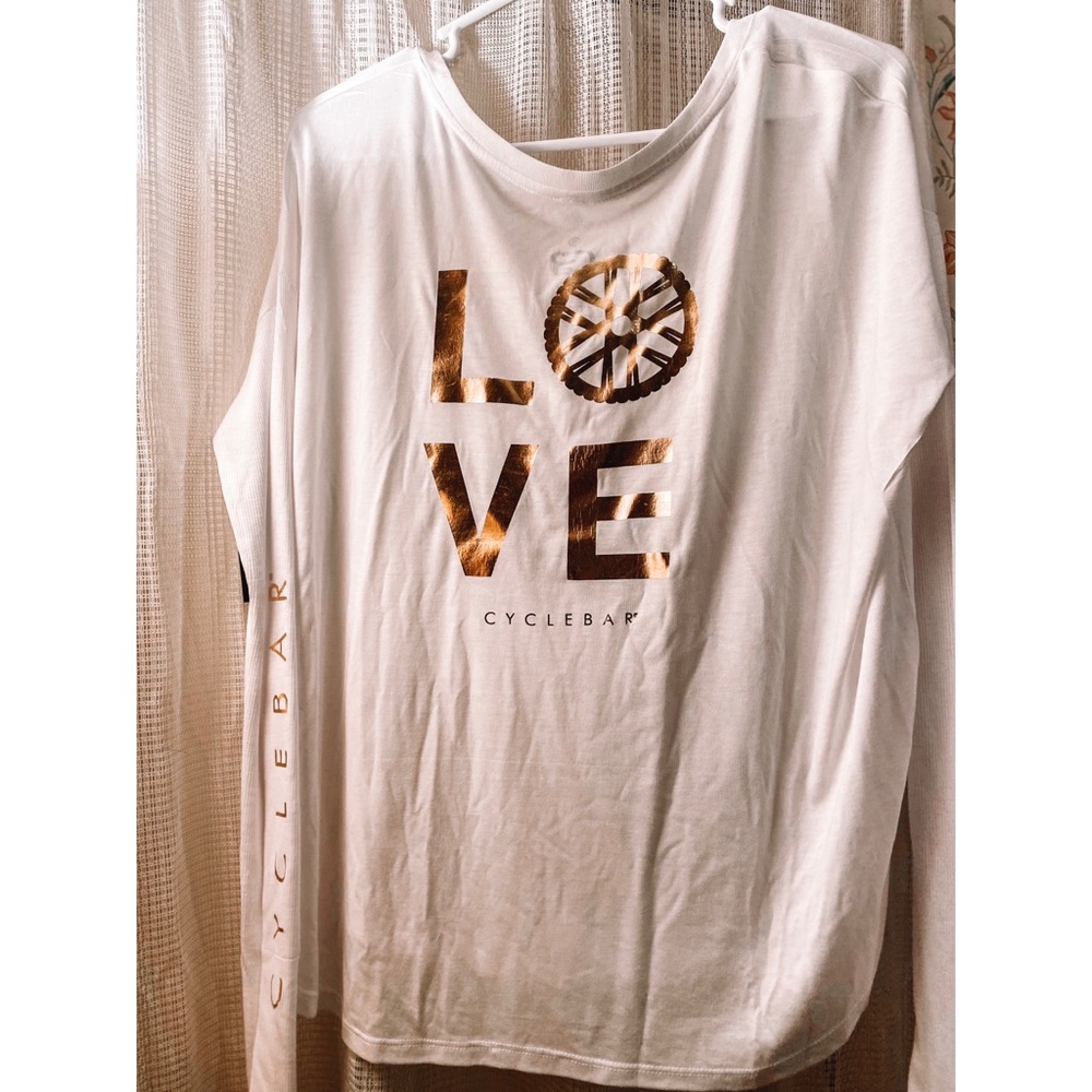 long sleeve CycleBar shirt! NWT! NEVER WORN!